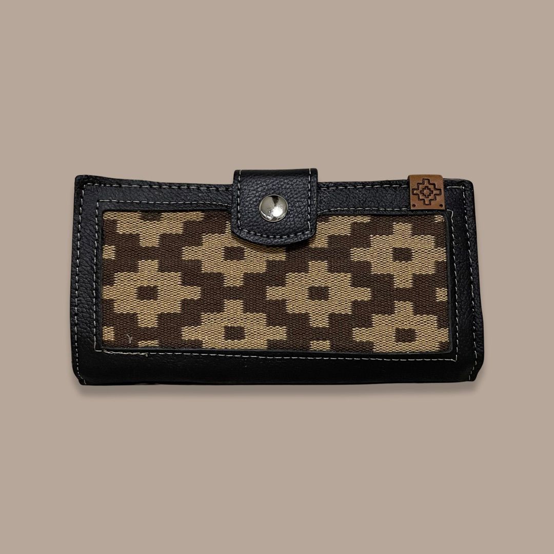 Leather and 'Guarda Pampa' Women Wallet