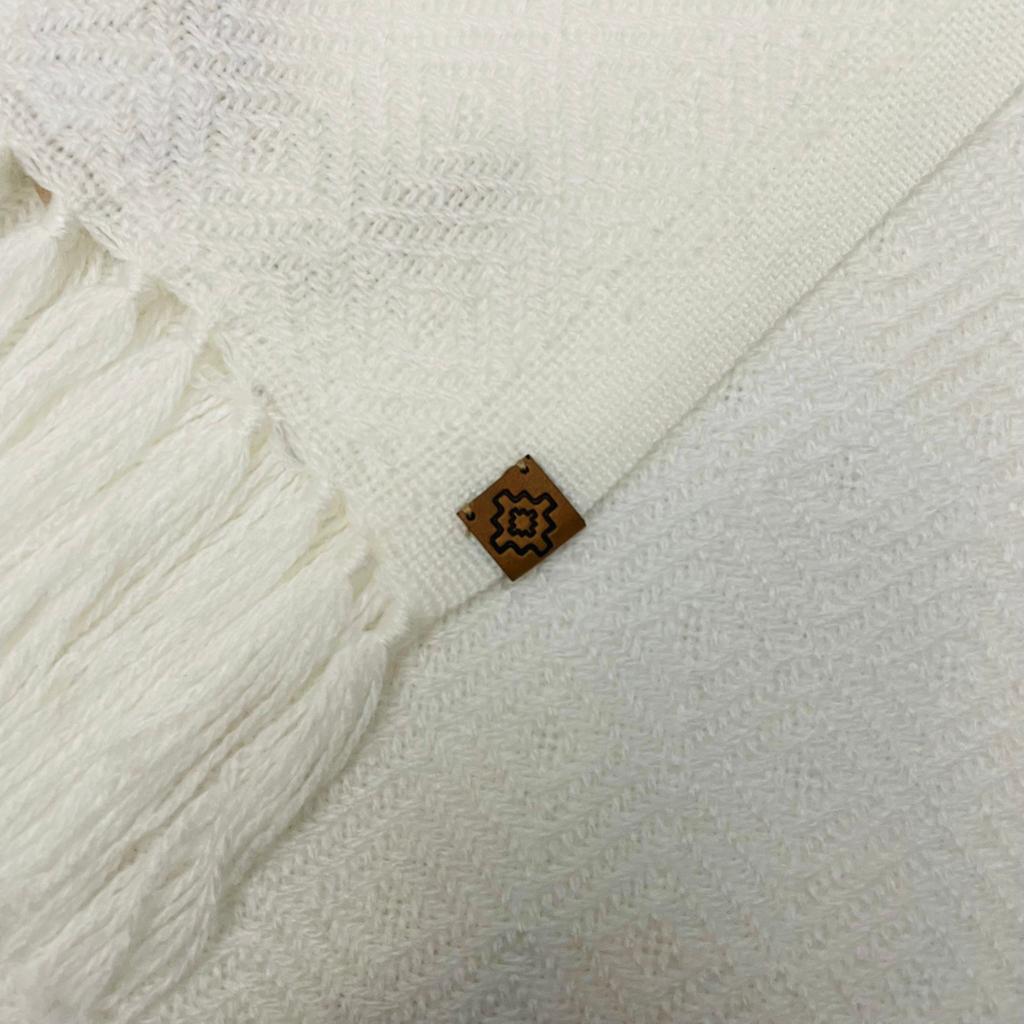 Woven Blanket - Ivory